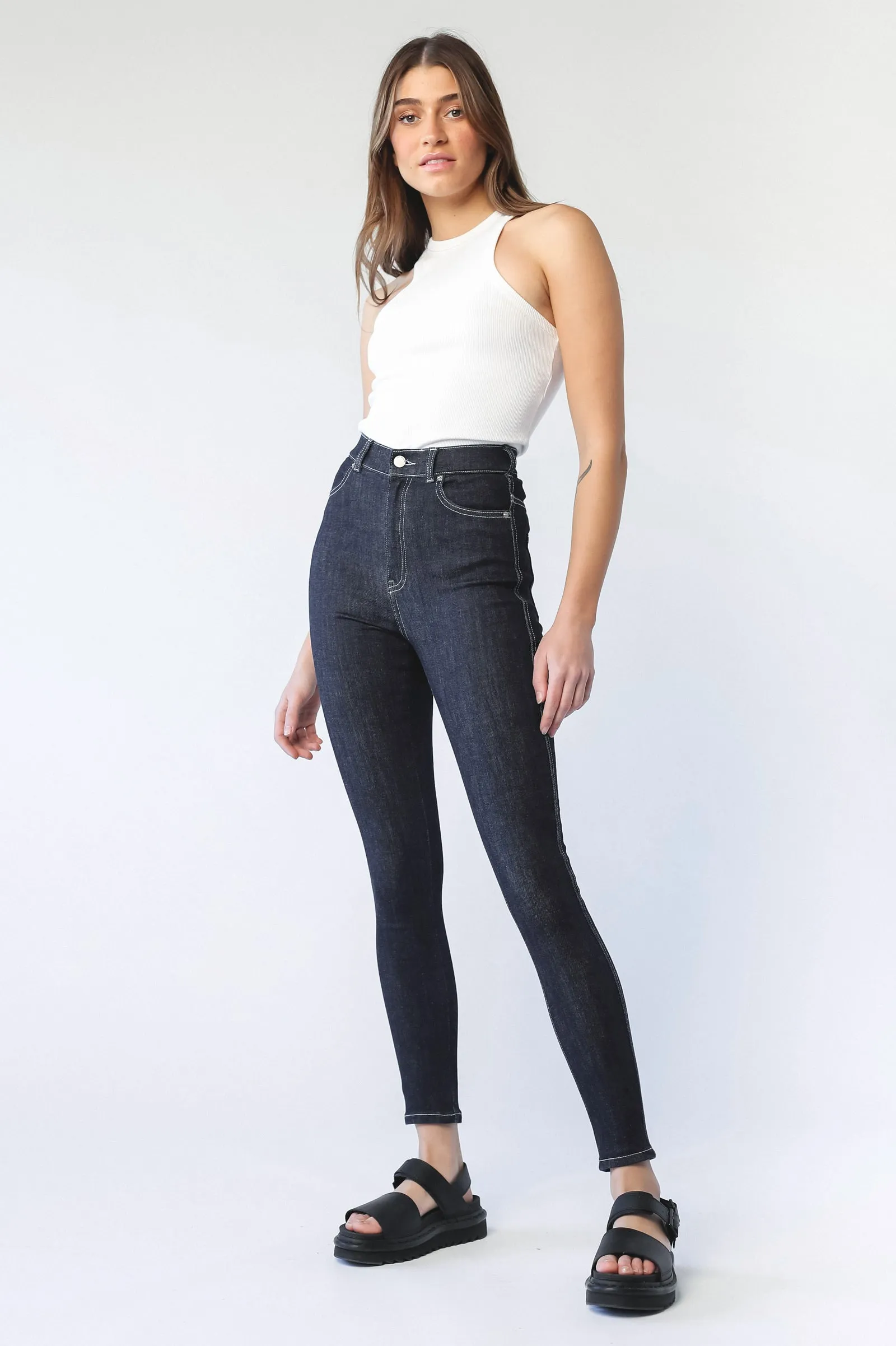 Amelie Singlet White