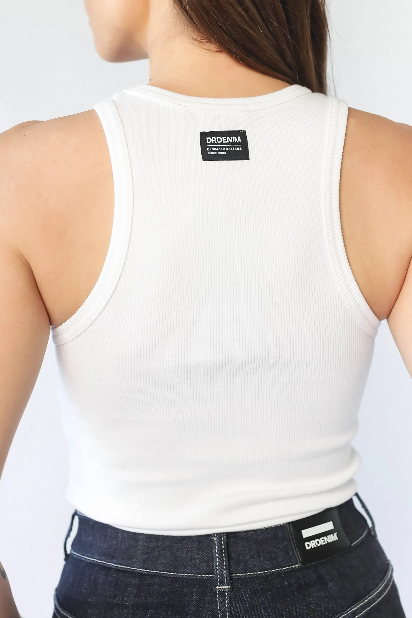 Amelie Singlet White