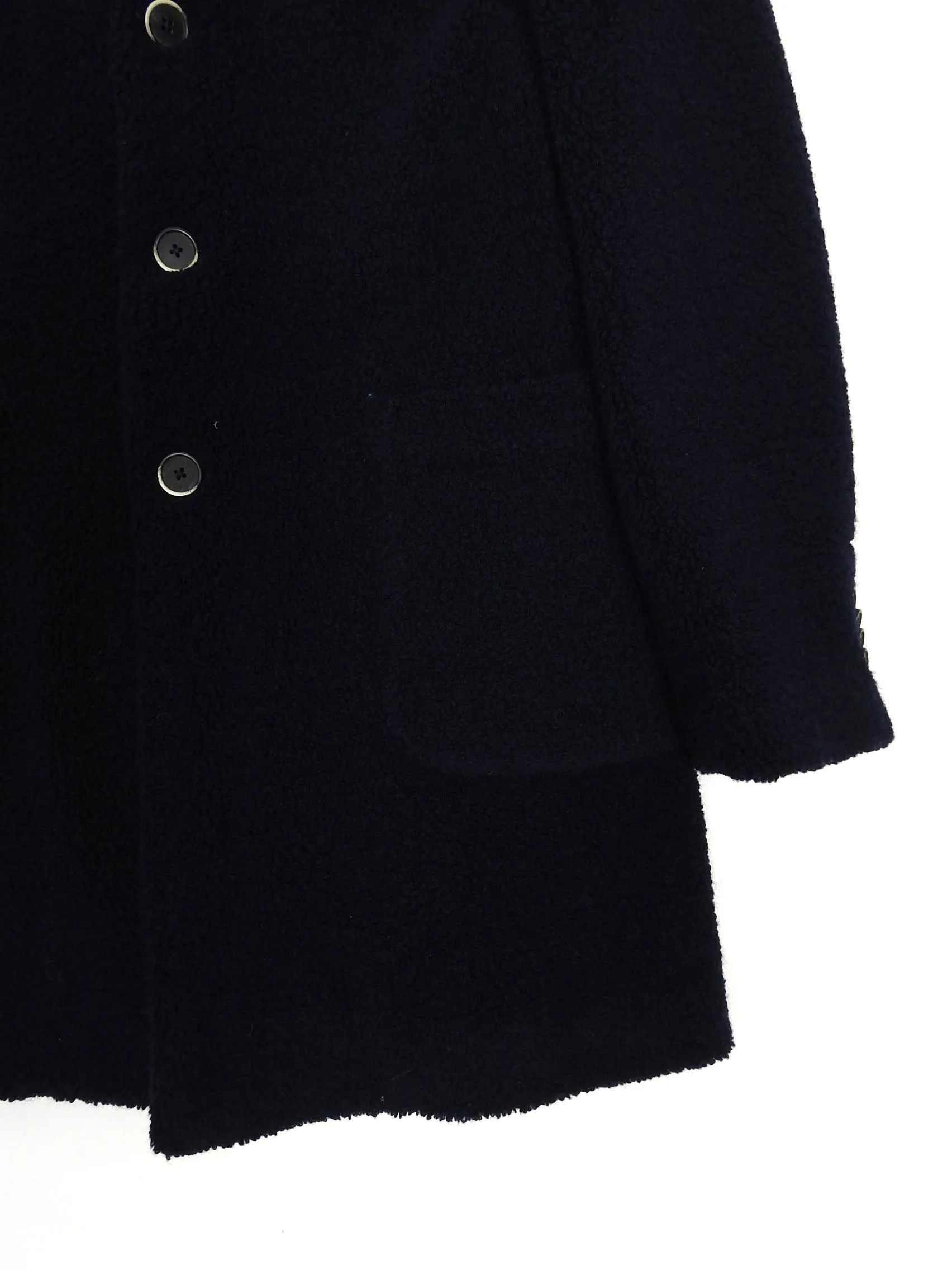 Barena Navy Single breasted Overcoat Size 48