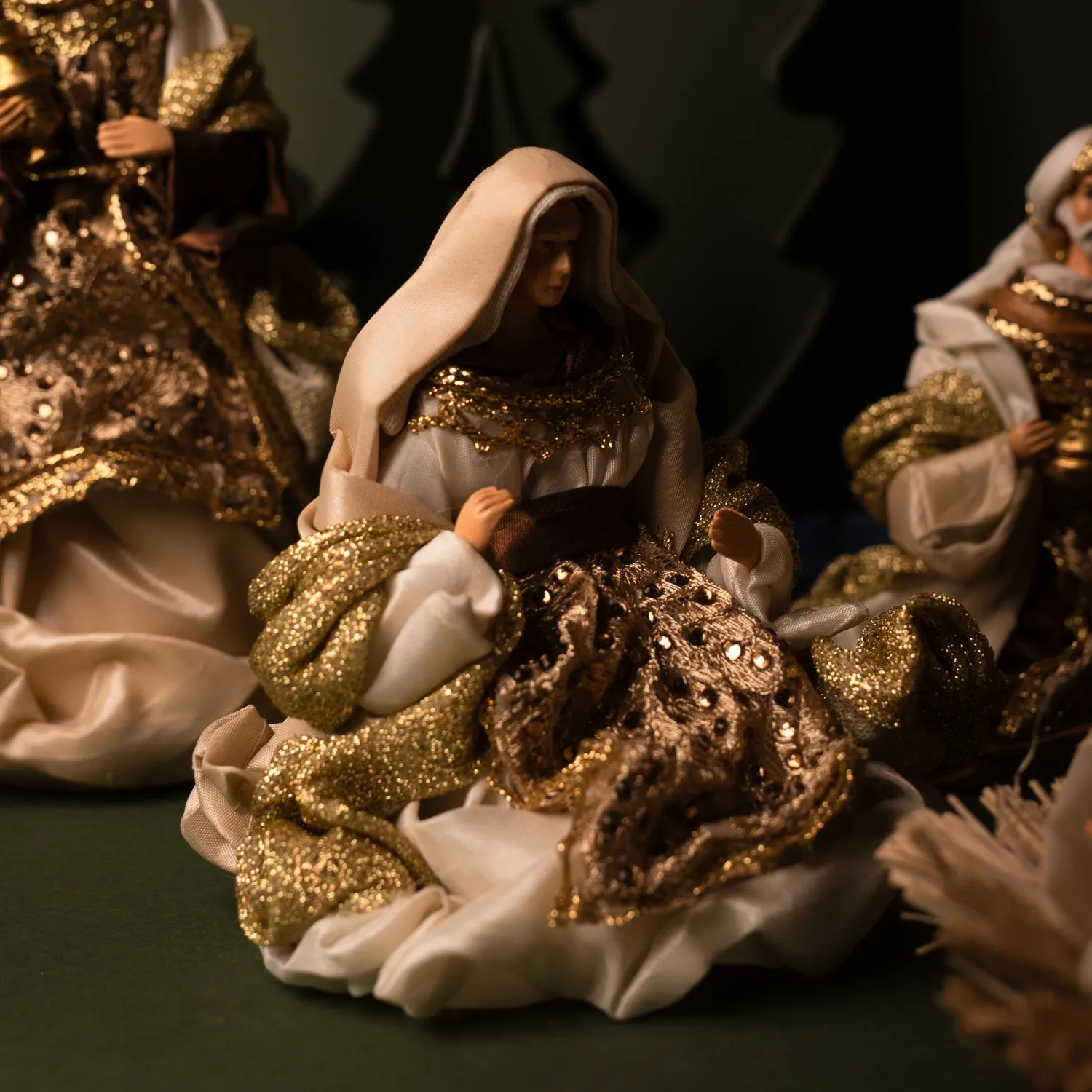 FABRIC NATIVITY SET - CHRISTMAS