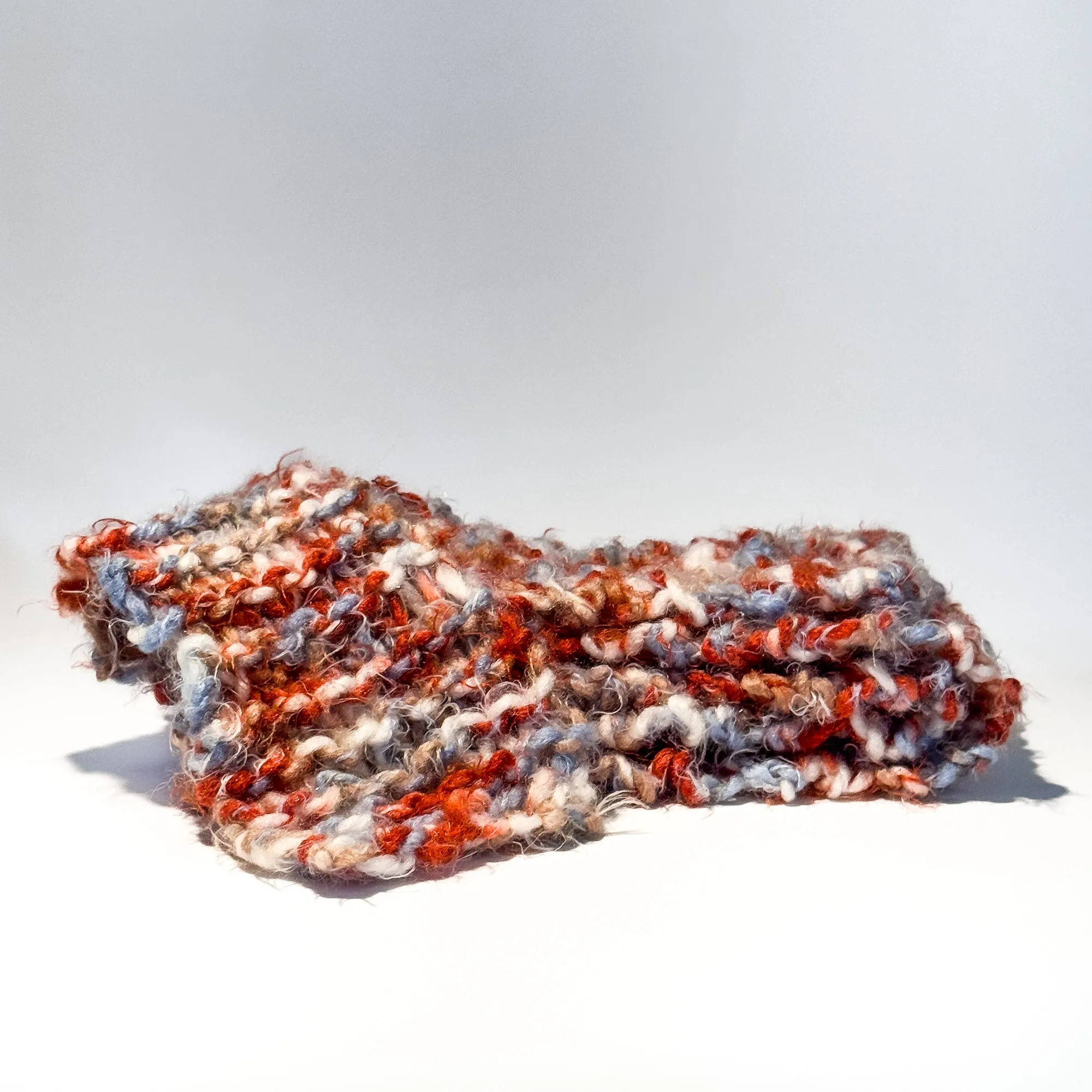 Fall Hand Knit Scarf