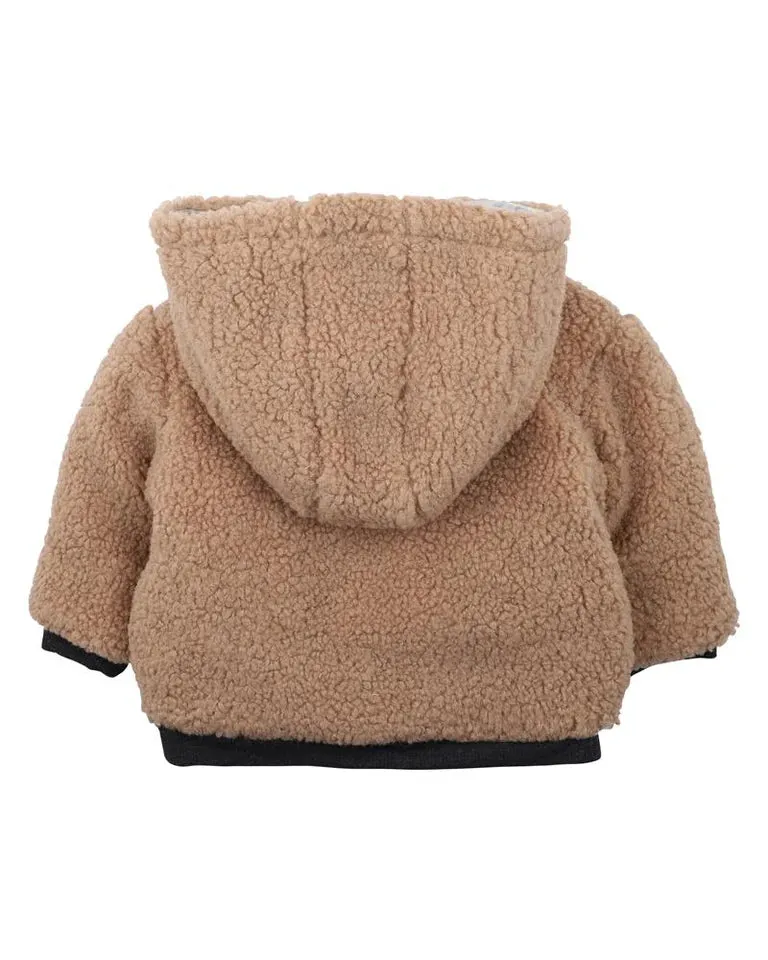 FOX & FINCH SHERPA CUB CLUB JACKET 3-7Y