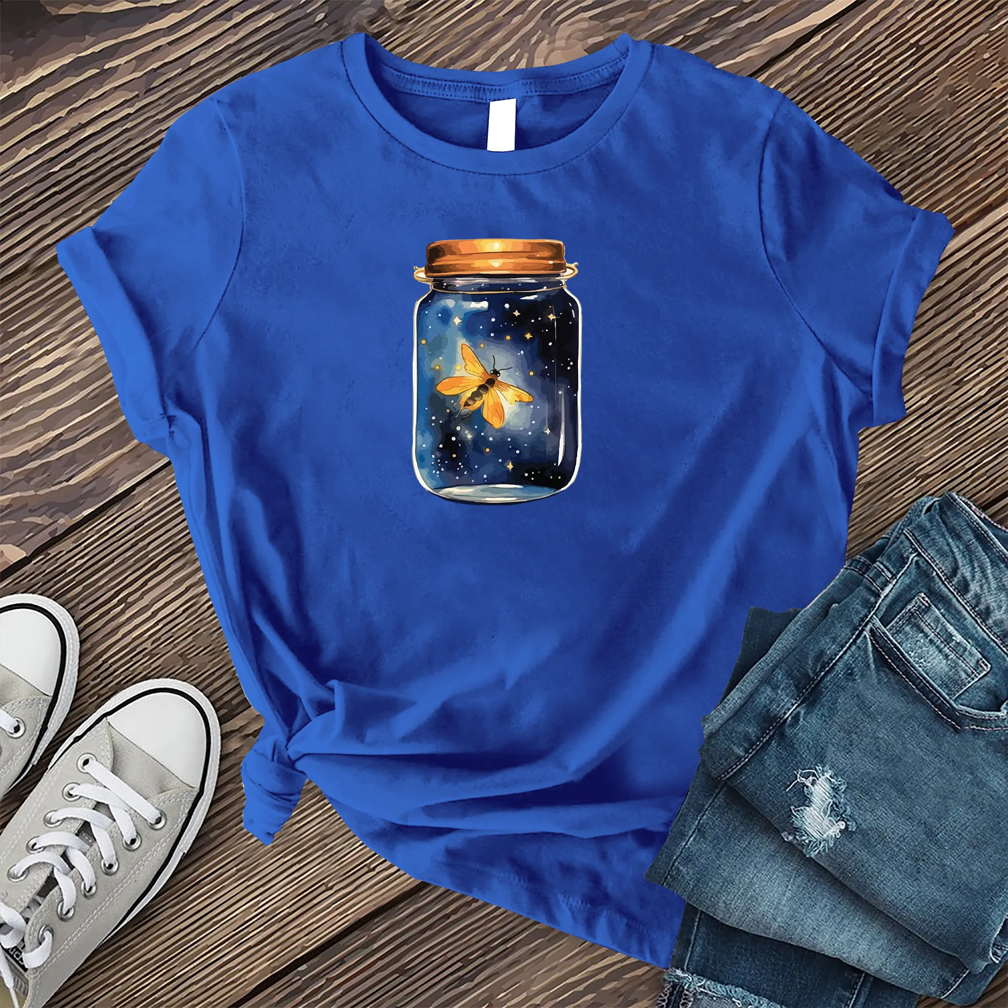 Glowing Firefly Jar T-shirt