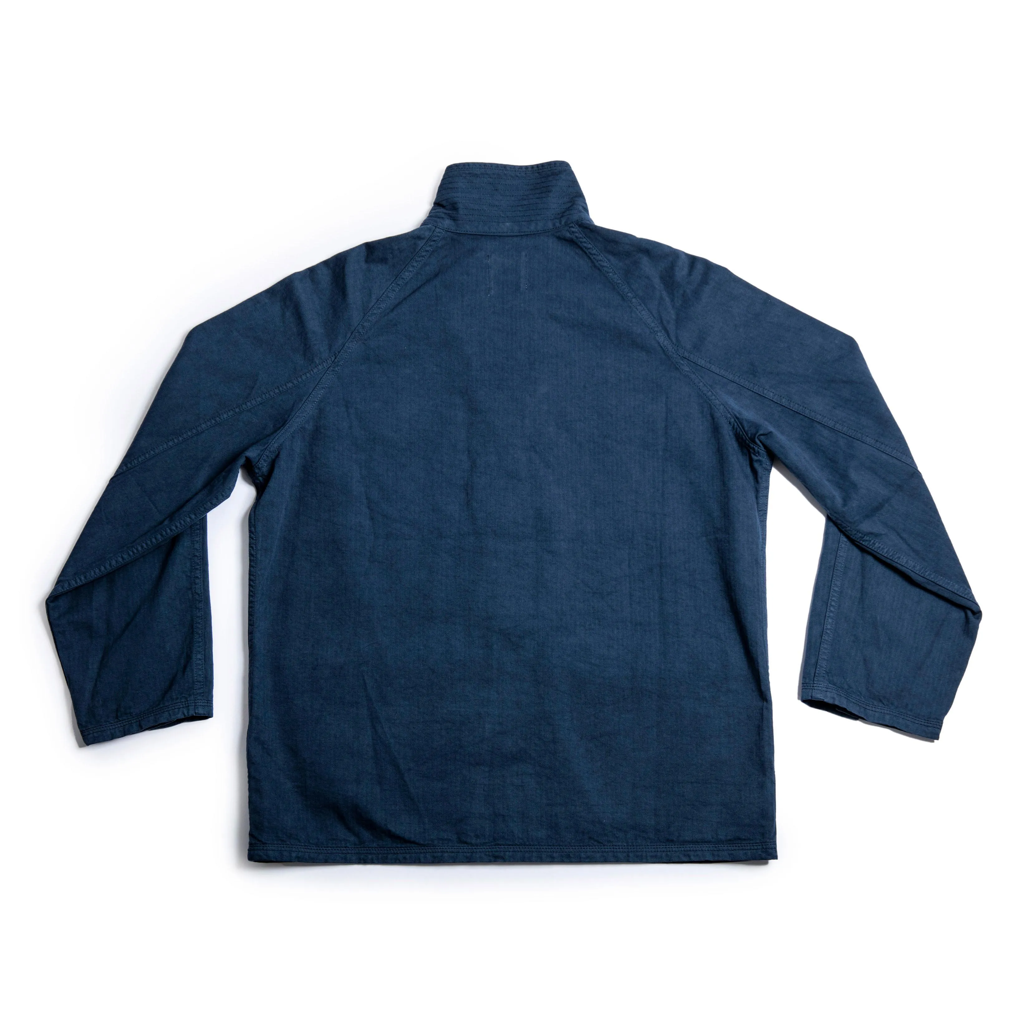 Heimat Textil Herringbone Journey Coat - Ink