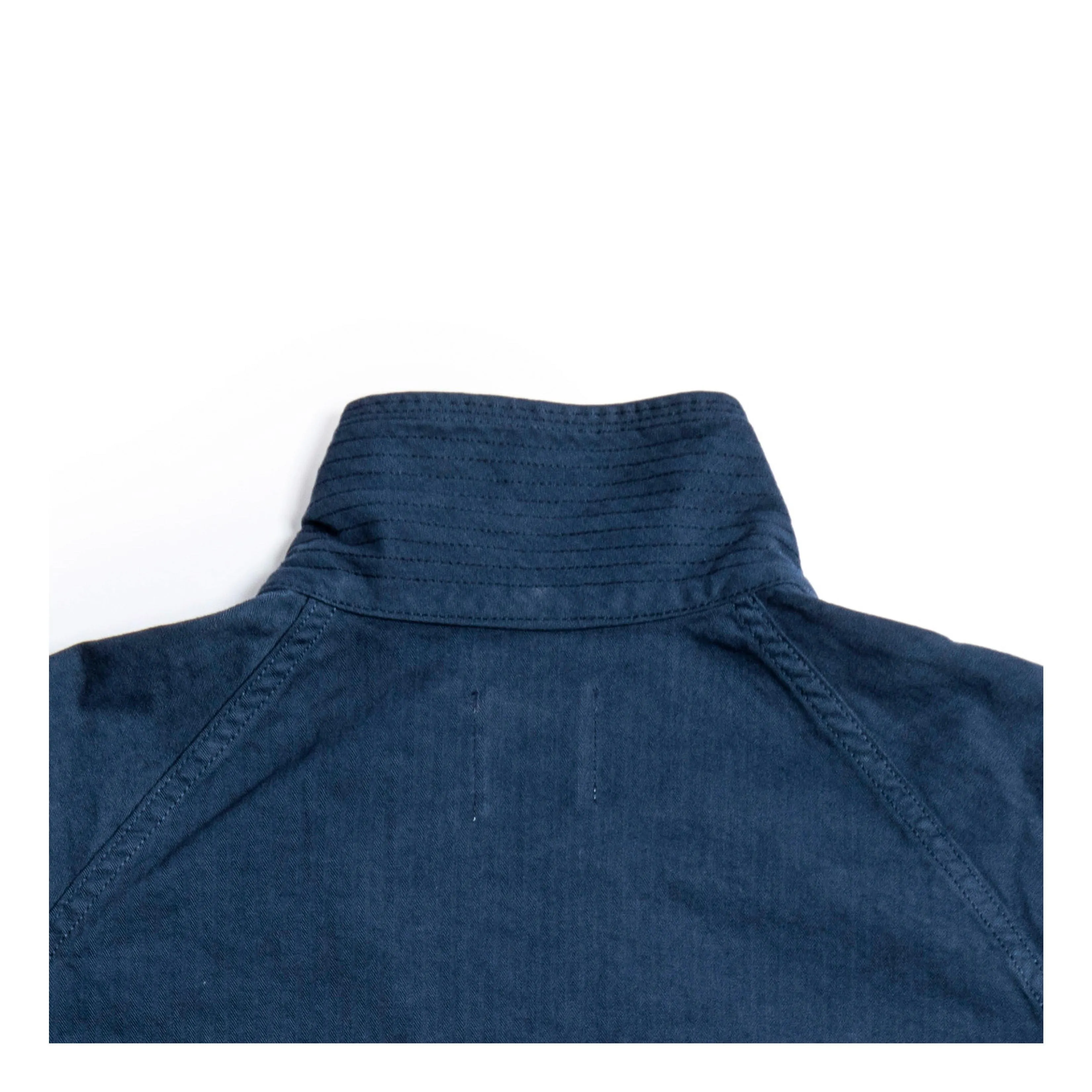 Heimat Textil Herringbone Journey Coat - Ink