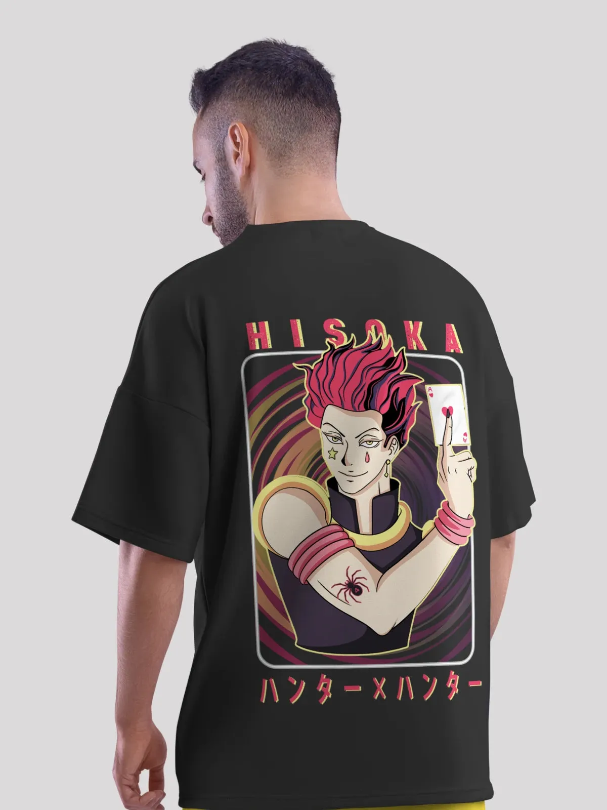 Hisoka Anime Unisex Oversized T-shirt