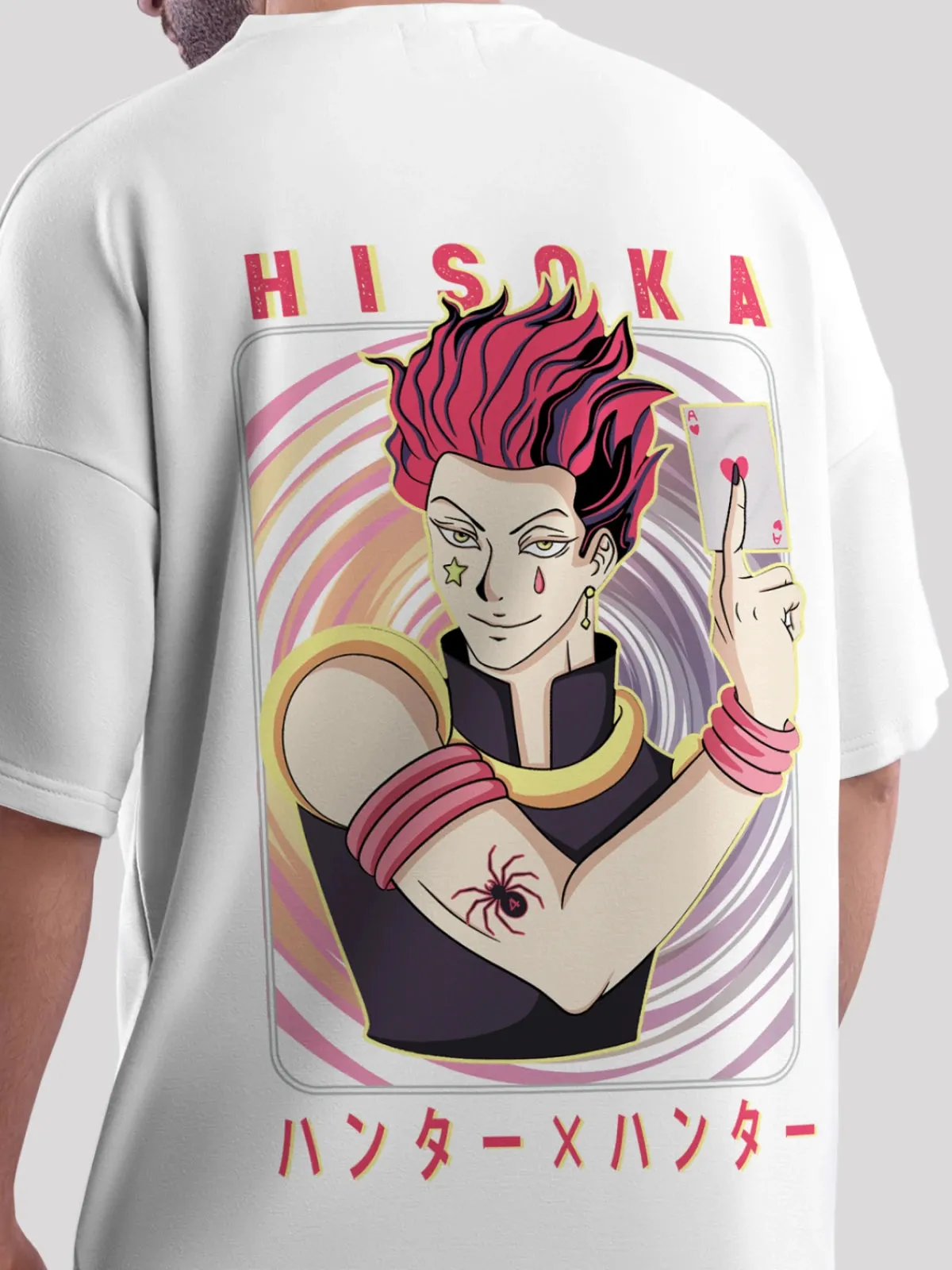 Hisoka Anime Unisex Oversized T-shirt