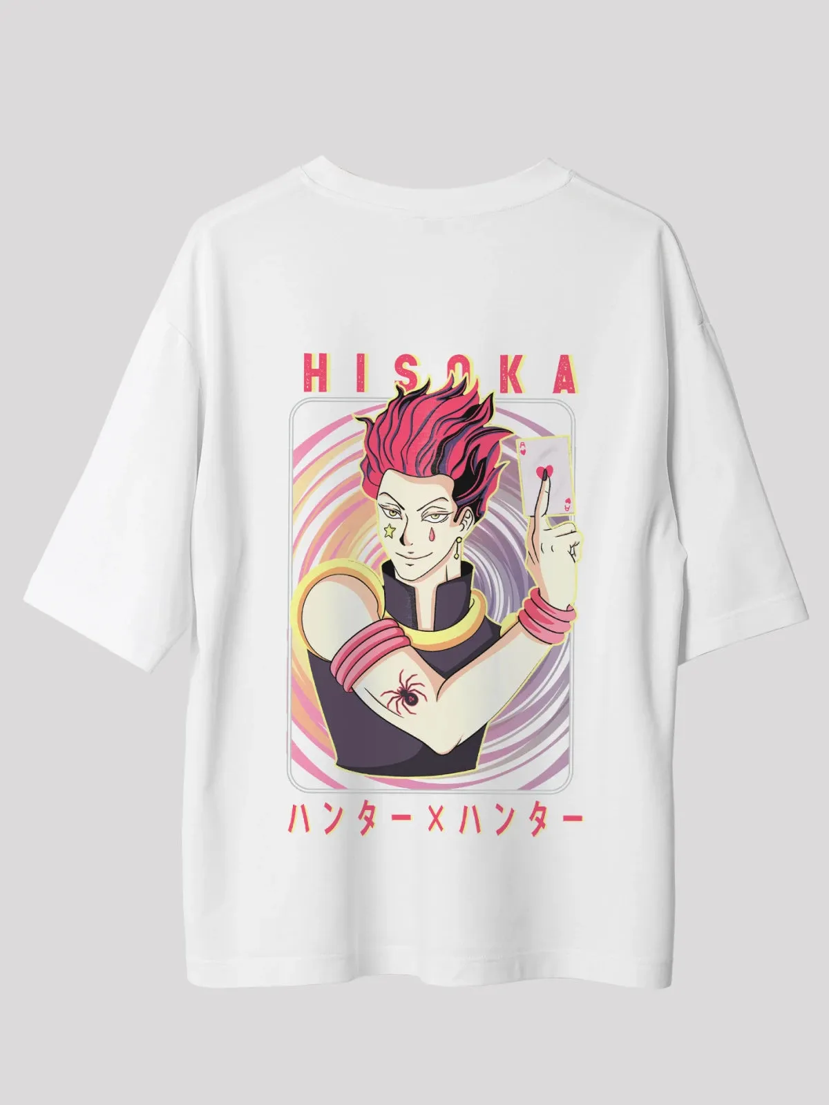 Hisoka Anime Unisex Oversized T-shirt
