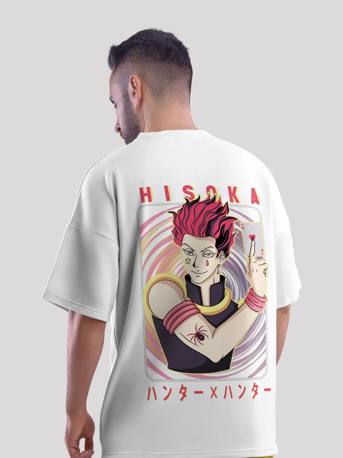 Hisoka Anime Unisex Oversized T-shirt