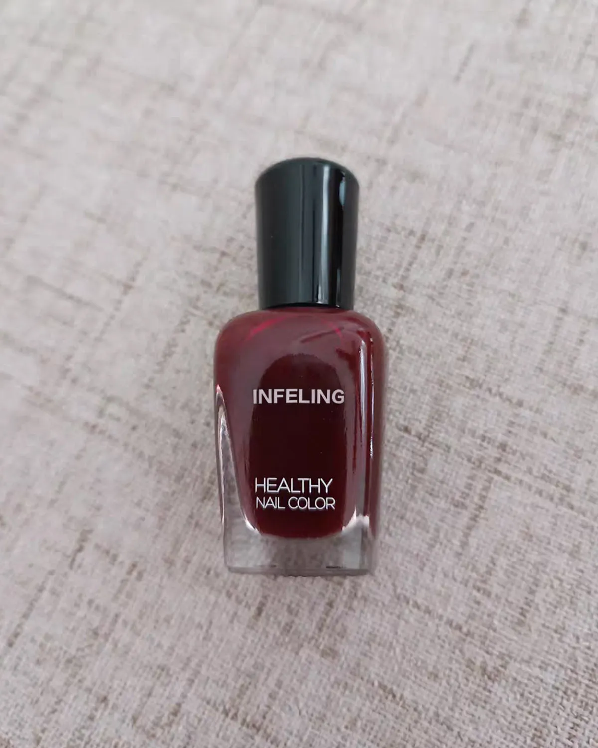 INFELING Quick-Dry Vegan Nail Polish, Red, 0.33 Ounce