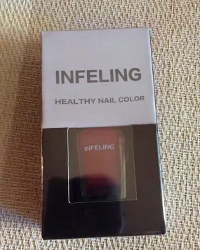 INFELING Quick-Dry Vegan Nail Polish, Red, 0.33 Ounce