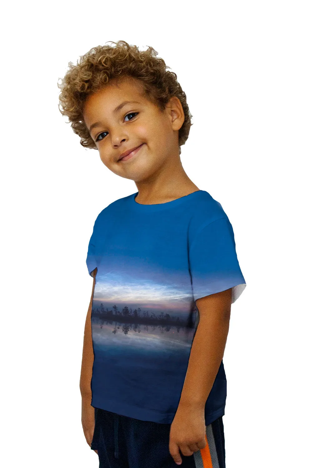 Kids Noctilucent Clouds Glowing