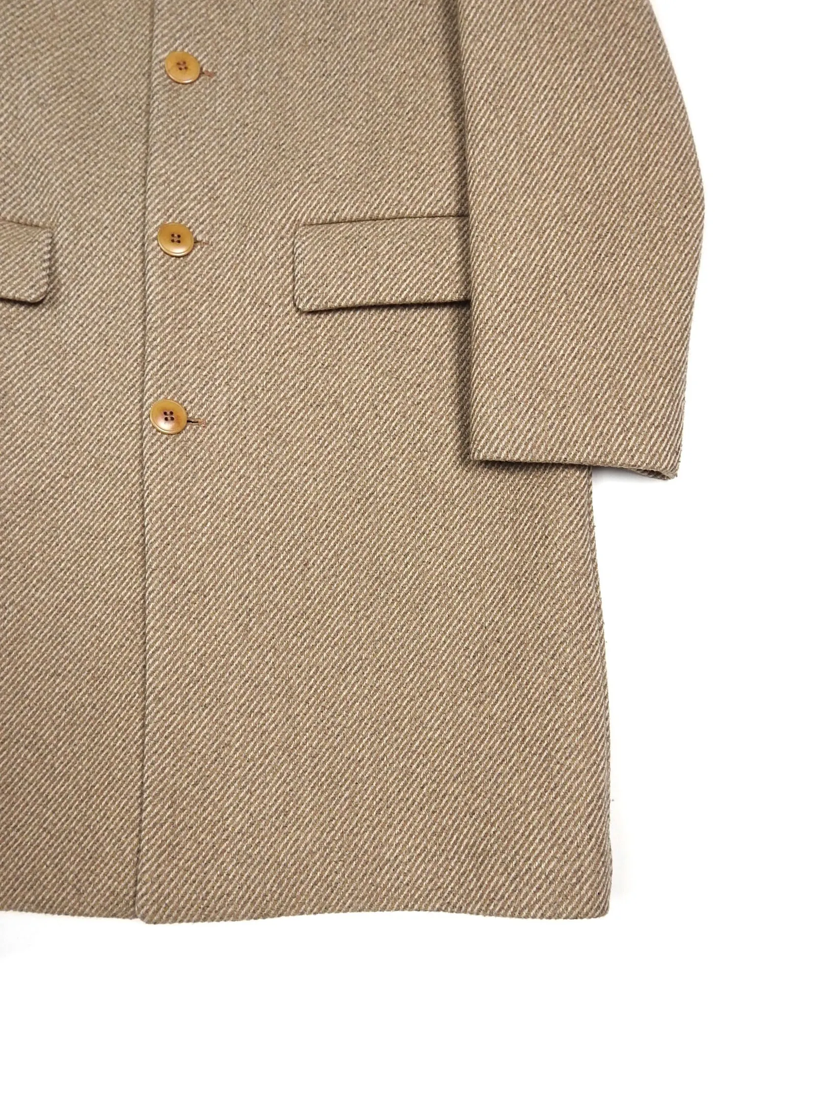 Miu Miu Brown Overcoat Size 48