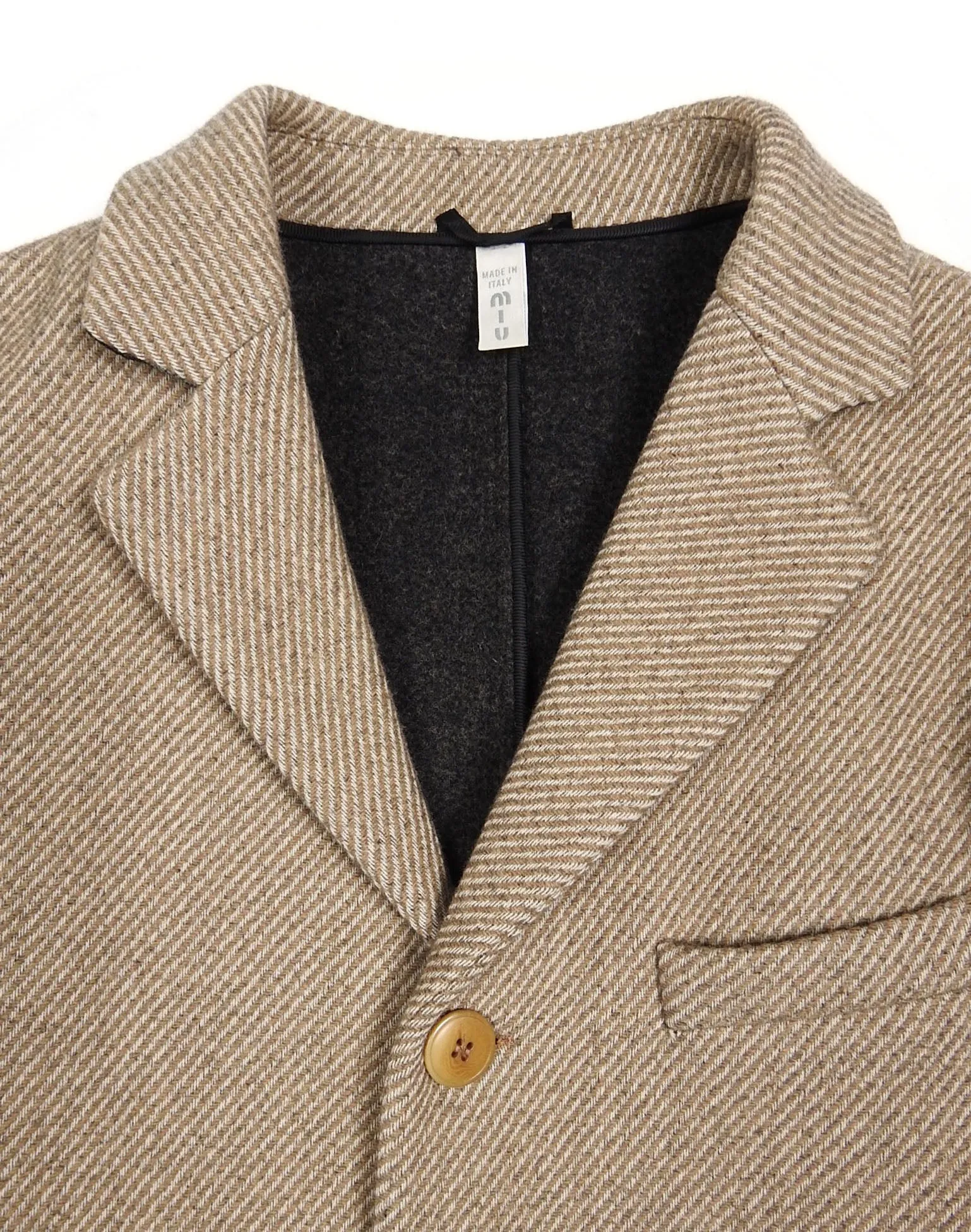 Miu Miu Brown Overcoat Size 48