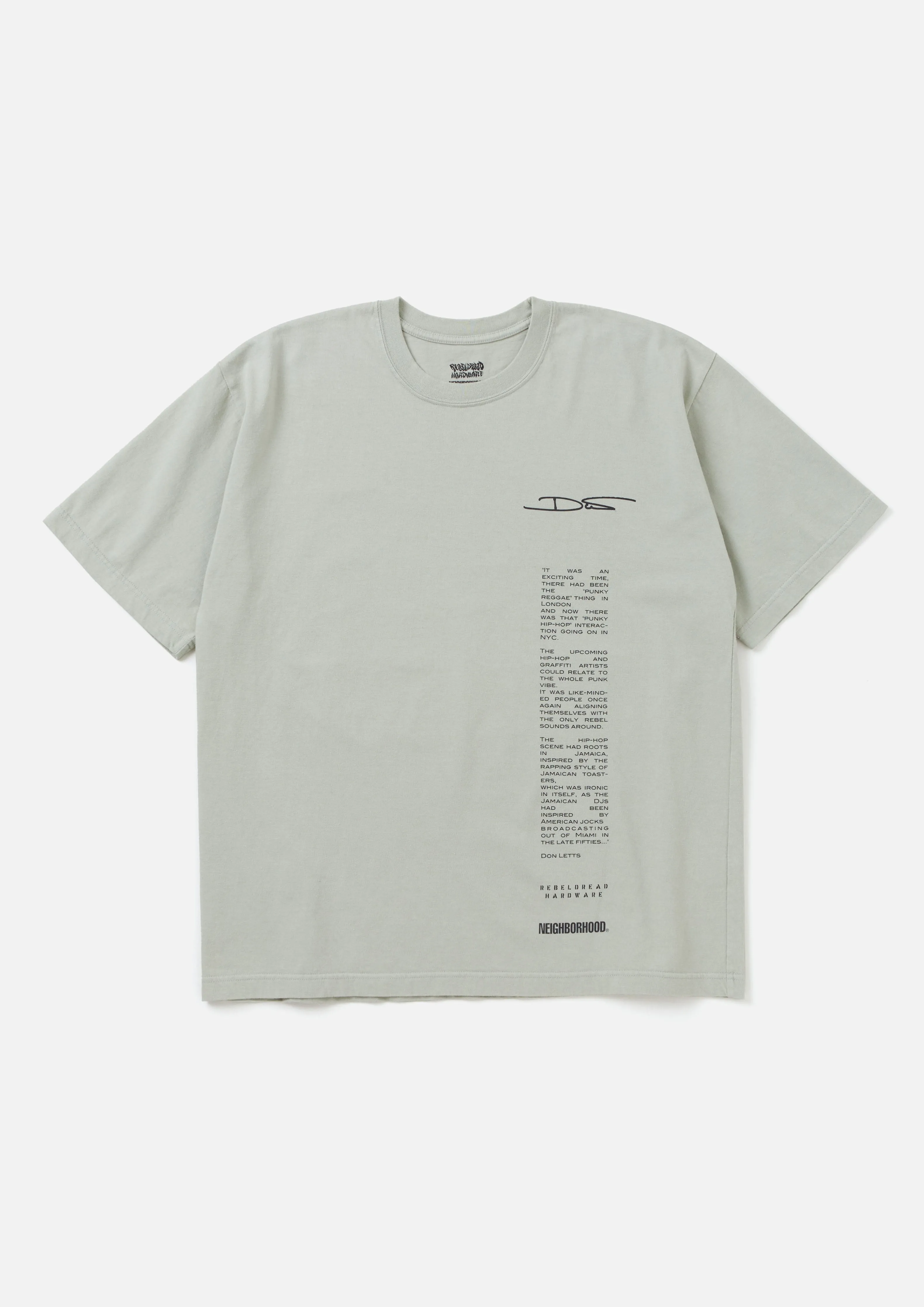 NH X REBEL DREAD HARDWARE . TEE SS-2