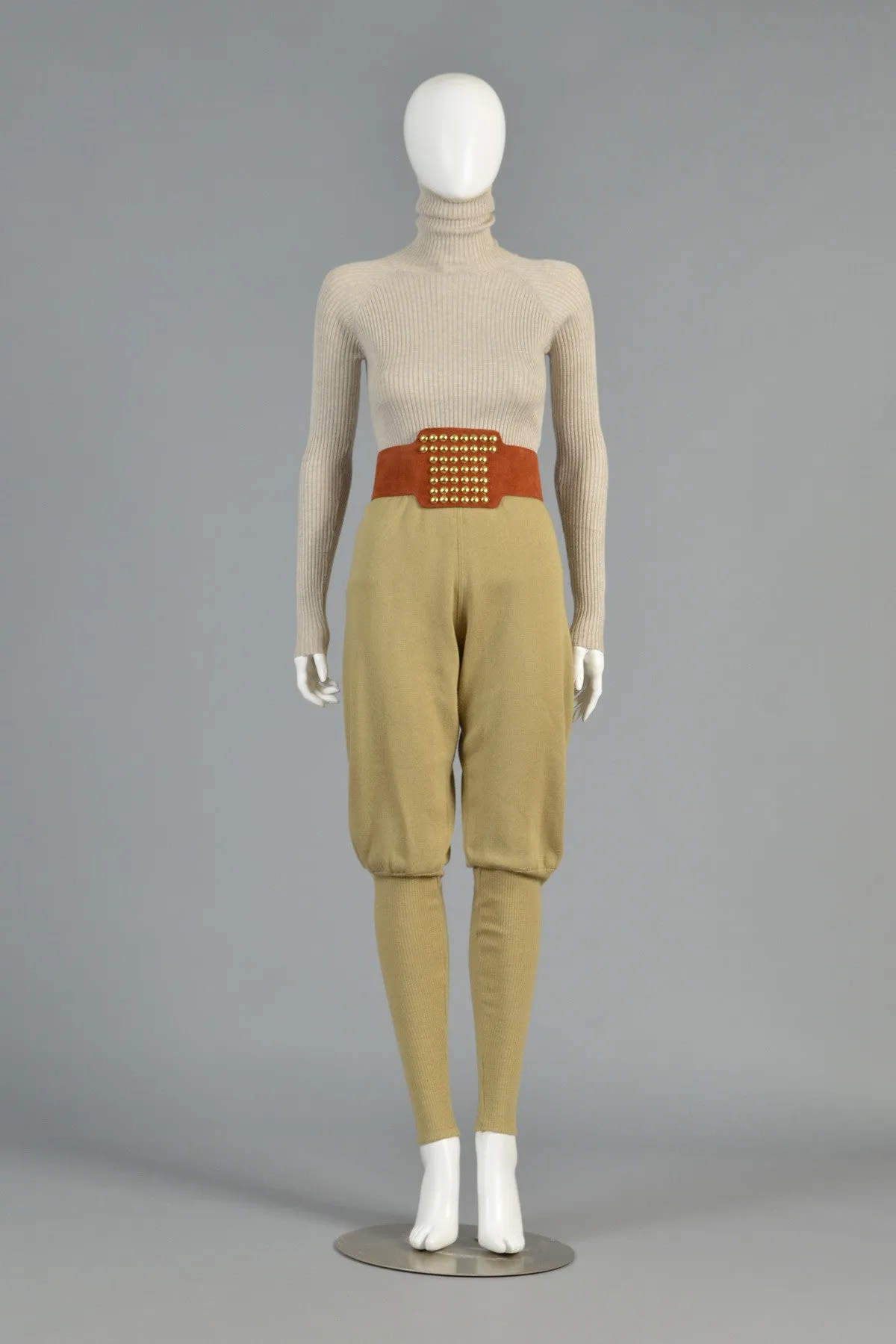 Norma Kamali 1980s Avant Garde Sweat Pants