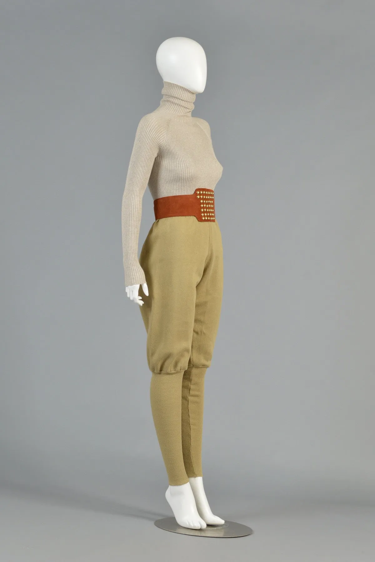 Norma Kamali 1980s Avant Garde Sweat Pants