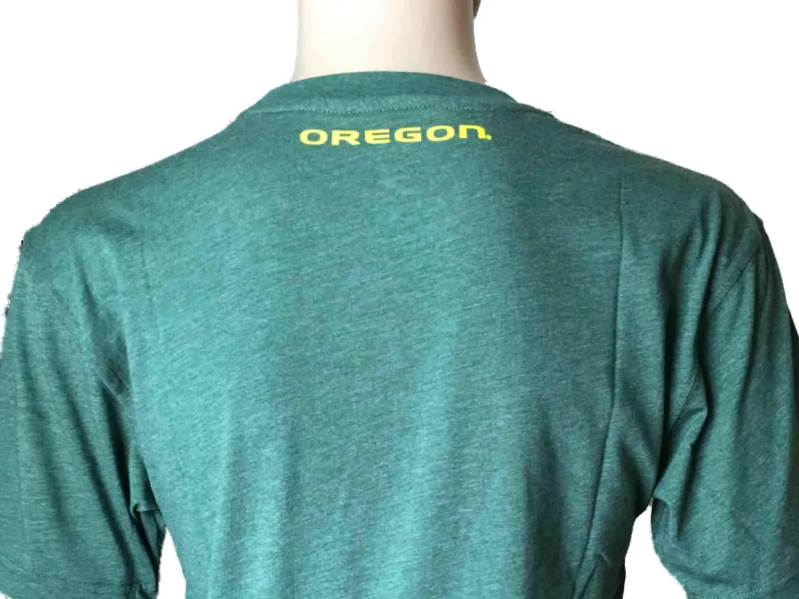 Oregon Ducks Colosseum Green Crunch Frontline Short Sleeve T-Shirt
