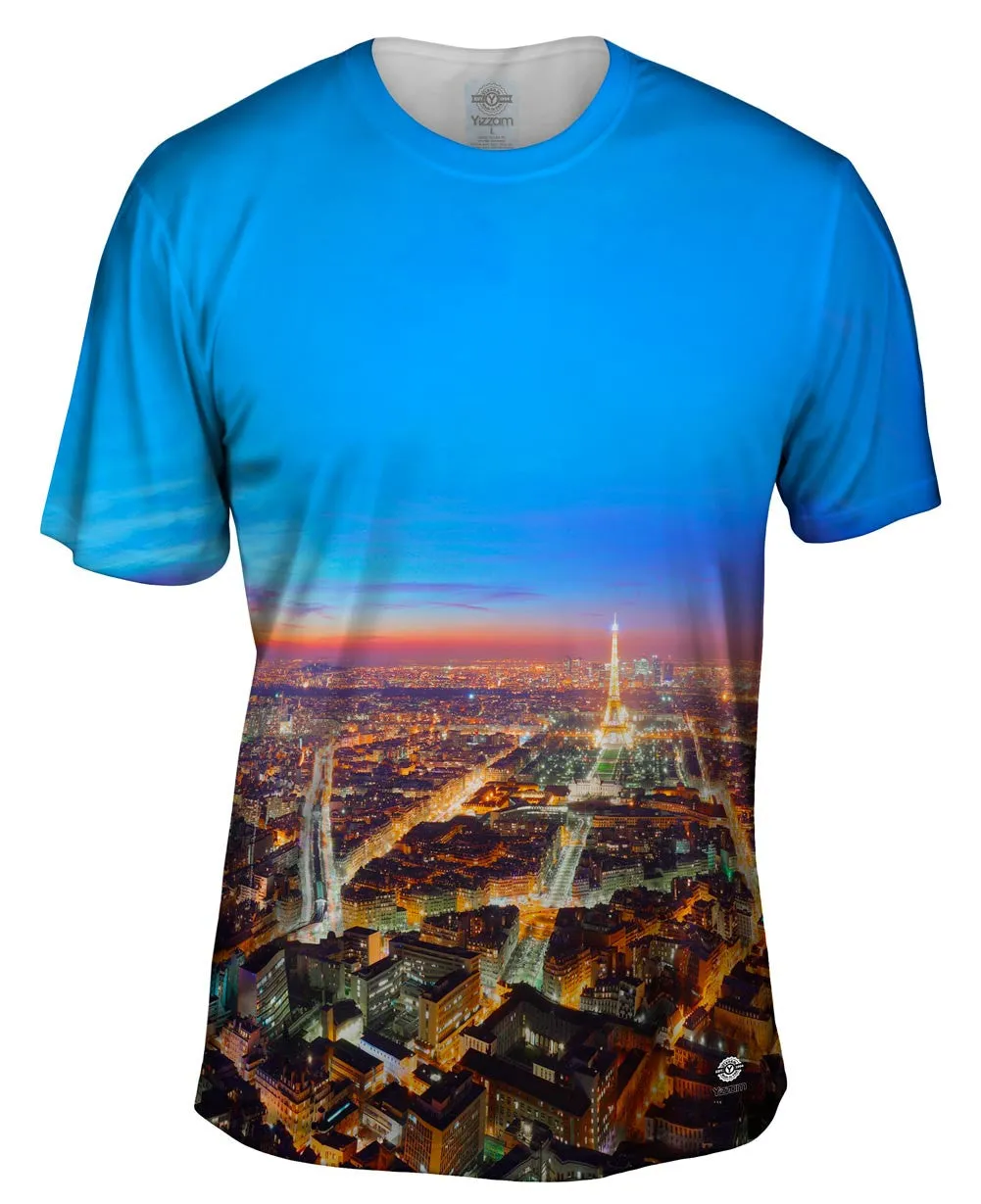 Paris Night Glowing