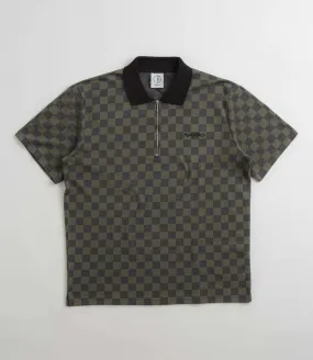Polar Jacques Polo Shirt Checkered: Black/Green