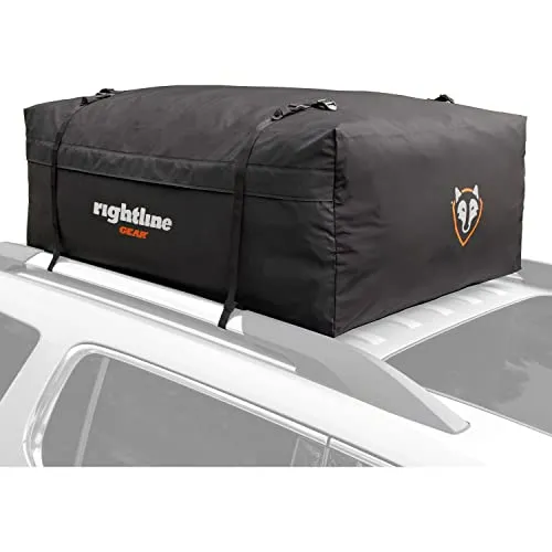 Rightline Gear Range 3 Car Top Carrier, 18 cu ft, Weatherproof  , Attaches With or Without Roof Rack