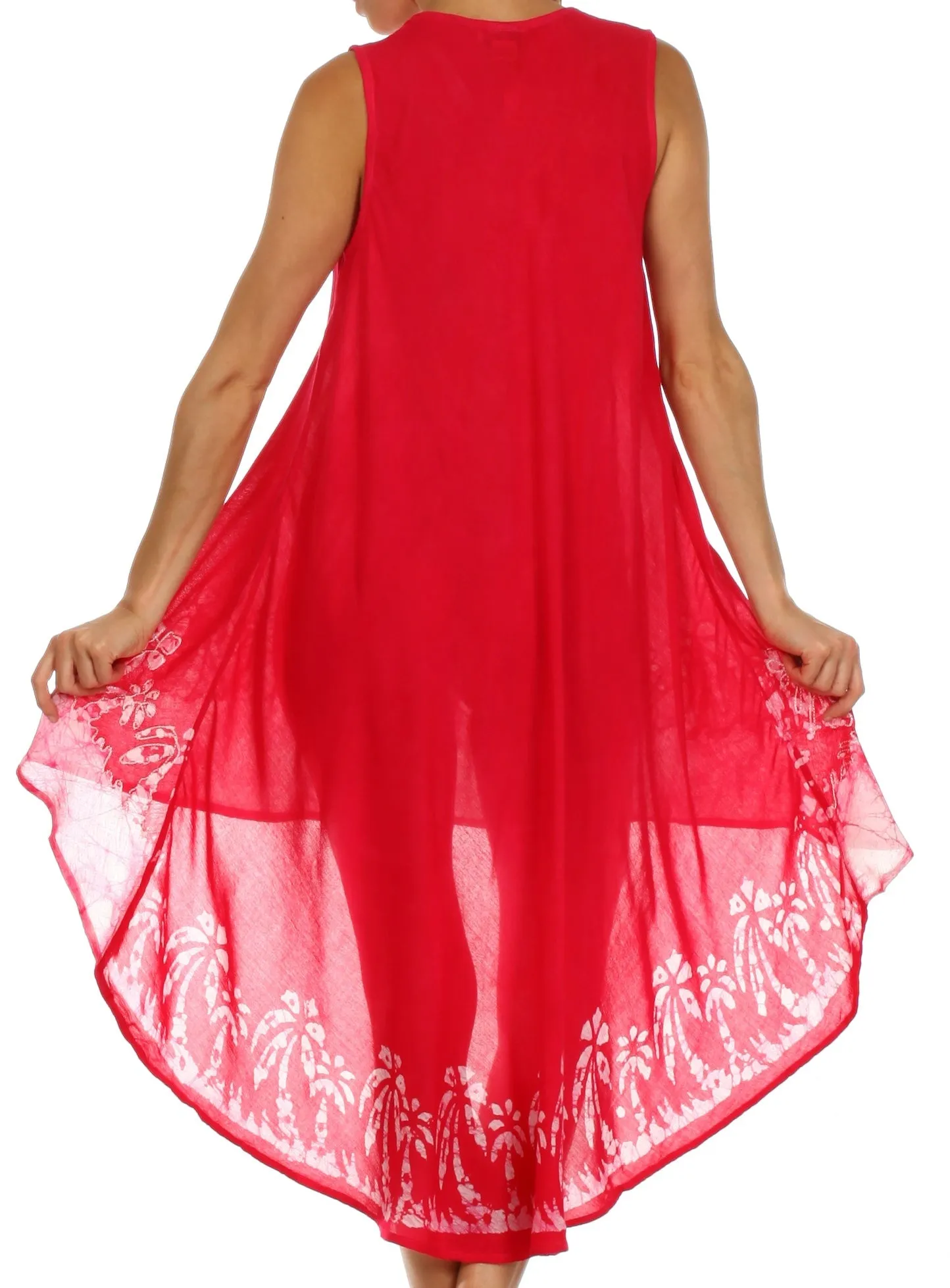 Sakkas Island Soul Hi Lo Caftan Dress / Cover Up