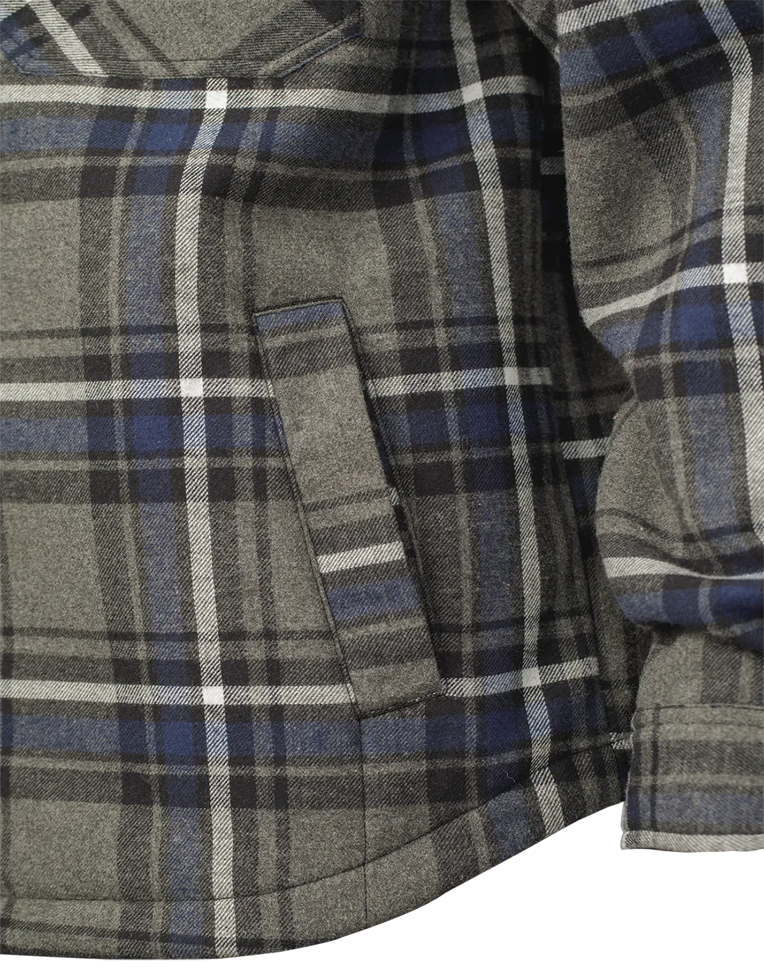 Sherpa Bonded Flannel Jac-Shirt by Tough Duck - Style WS15