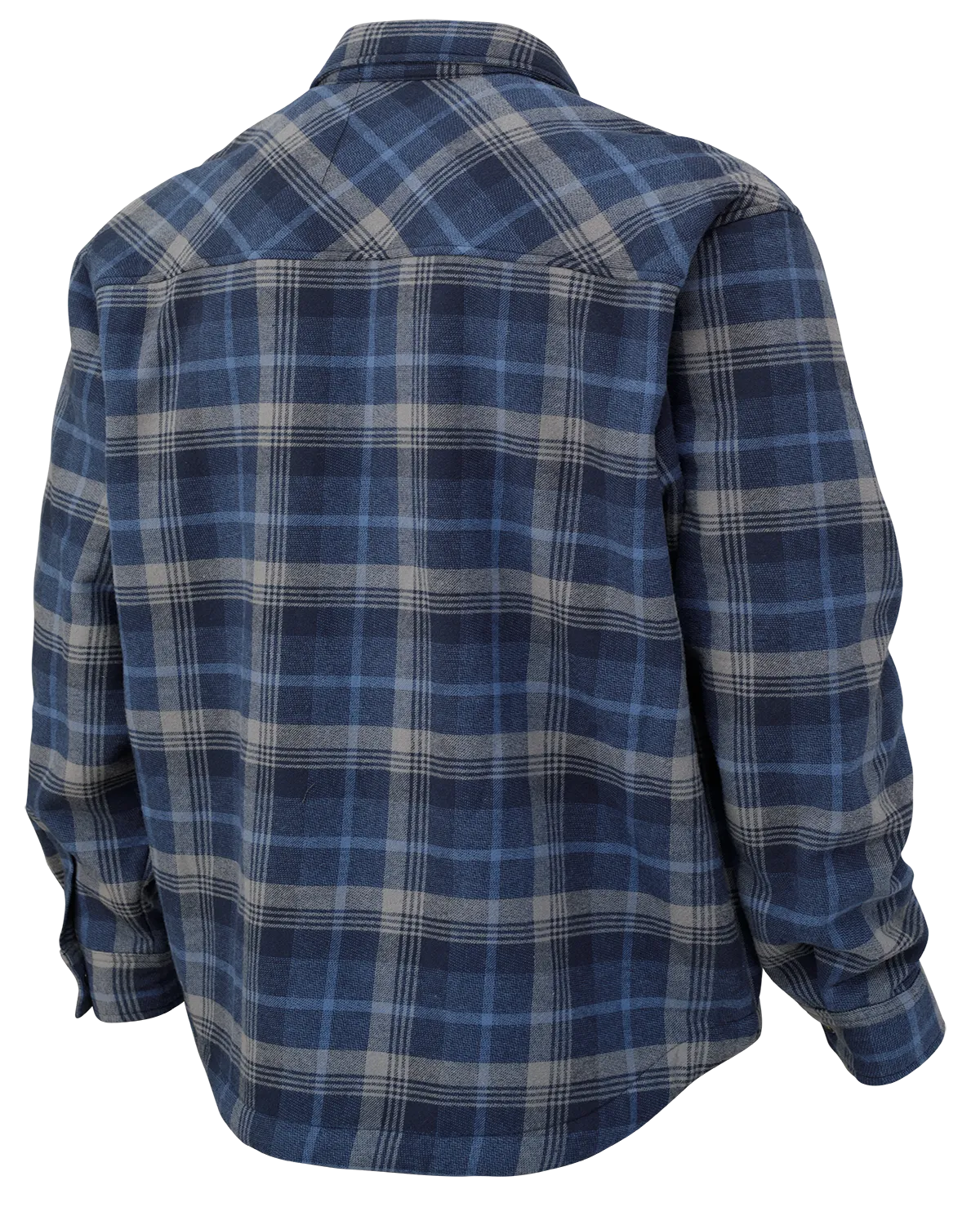 Sherpa Bonded Flannel Jac-Shirt by Tough Duck - Style WS15
