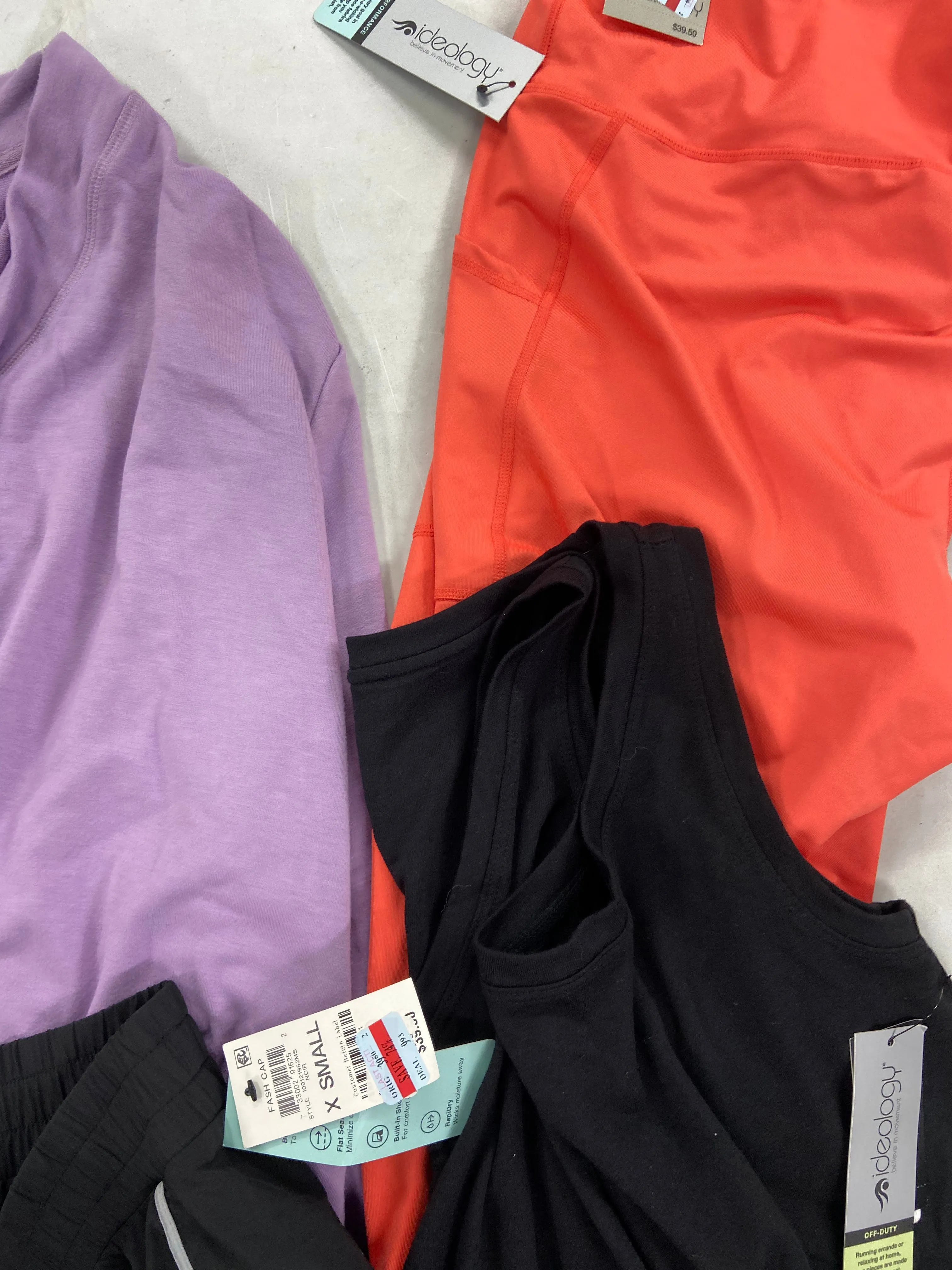 Women's Clothing Activewear Wholesale Lot, NIKE, CALVIN KLEIN, IDEOLOGY and more, 11 items, Shelf Pulls, MSRP $454
